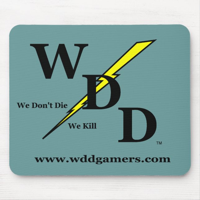 Mousepad Tapete do rato do logotipo de WDD (Frente)