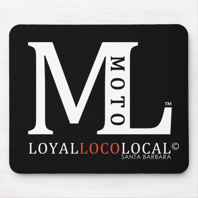 Mousepad Tapete do rato do louco de Moto (Frente)