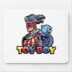Mousepad Tapete do rato do menino do brinquedo