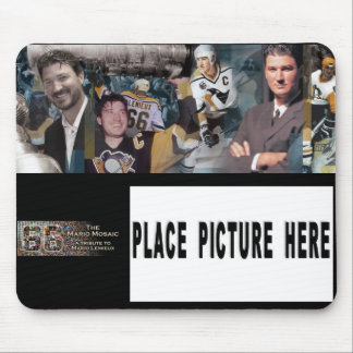 Mousepad Tapete do rato do mosaico de Mario com foto