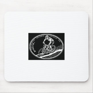 Mousepad Tapete do rato do motociclista da montanha
