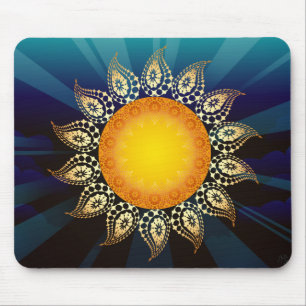 Mousepad Tapete do rato do nascer do sol