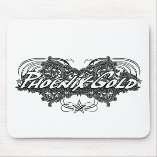 Mousepad Tapete do rato do ouro de Phoenix