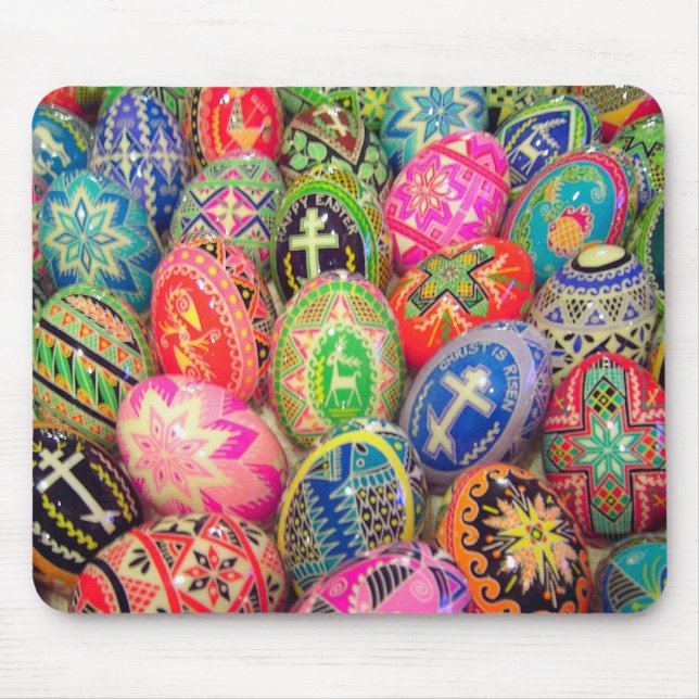 Mousepad Tapete do rato do ovo de Pysanky (Frente)