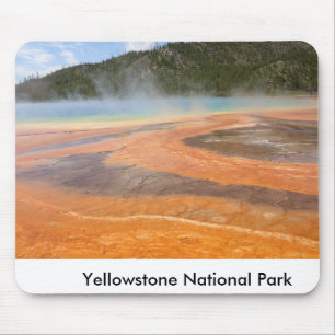 Mousepad Tapete do rato do parque nacional de Yellowstone
