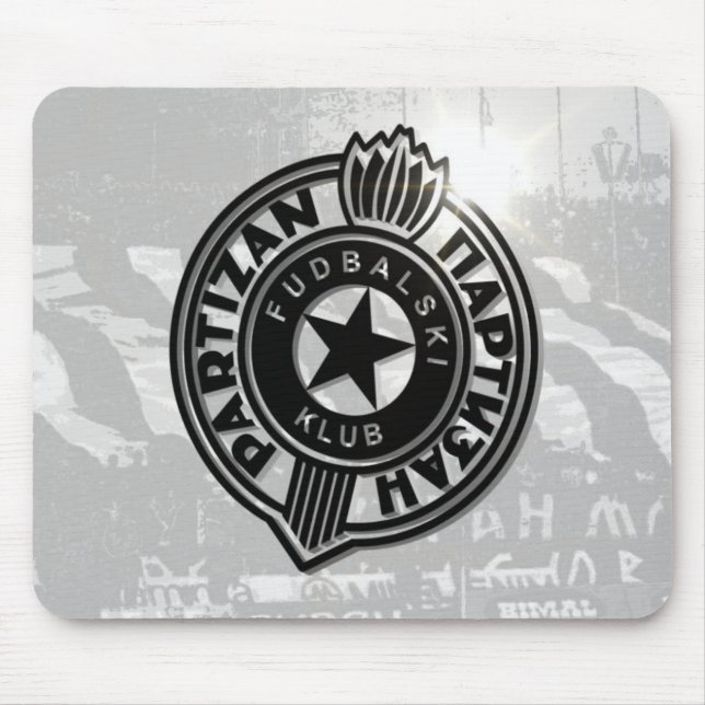 Mousepad Tapete do rato do Partizan (Frente)
