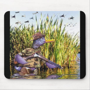 Mousepad Tapete do rato do pato do caçador