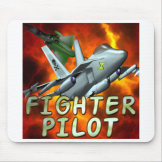 Mousepad Tapete do rato do piloto de caça