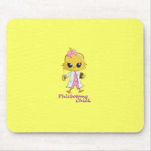 Mousepad Tapete do rato do pintinho da flebotomia