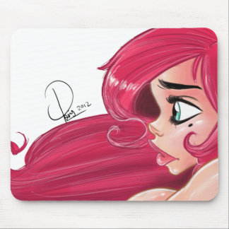 Mousepad Tapete do rato do Pinup da cereja