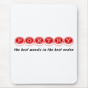 Mousepad Tapete do rato do poeta