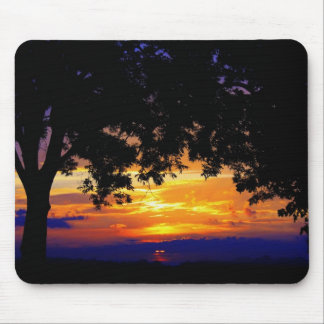 Mousepad Tapete do rato do por do sol