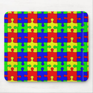 Mousepad Tapete do rato do quebra-cabeça