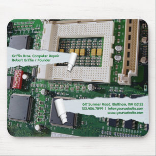 Mousepad Tapete do rato do reparo do computador