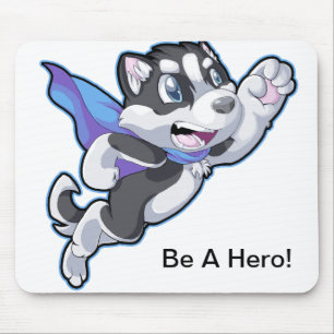 Mousepad Tapete do rato do rouco do herói