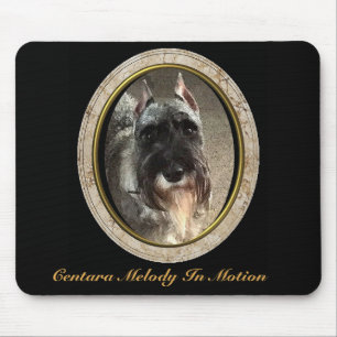 Mousepad Tapete do rato do Schnauzer padrão
