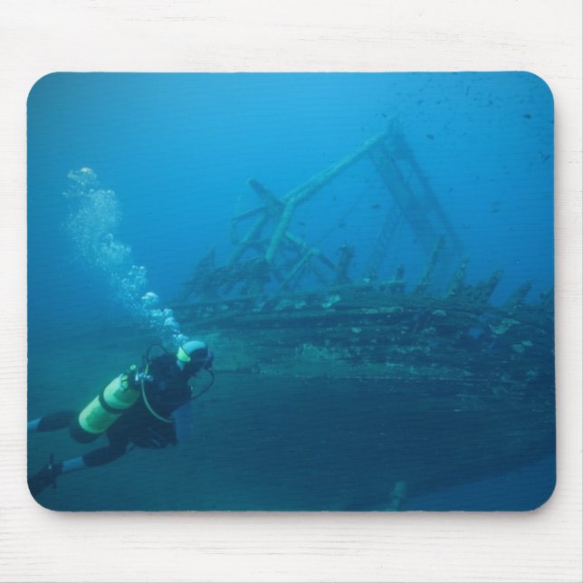 Mousepad Tapete do rato do Shipwreck (Frente)