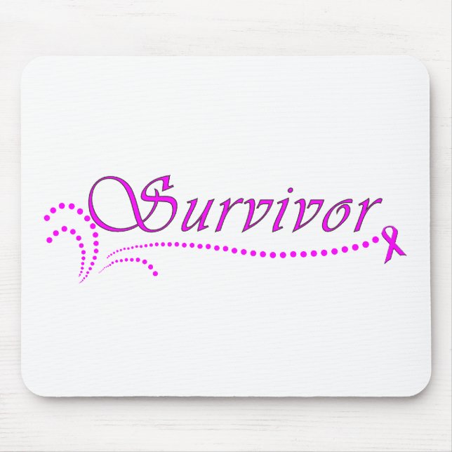 Mousepad Tapete do rato do sobrevivente (Frente)