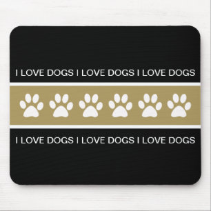 Mousepad Tapete do rato do tema do cão