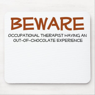 Mousepad Tapete do rato do terapeuta ocupacional