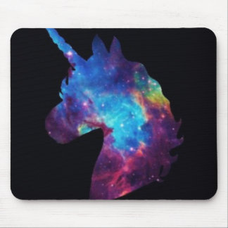 Mousepad Tapete do rato do unicórnio da galáxia
