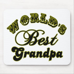 Mousepad Tapete do rato do vovô do mundo o melhor