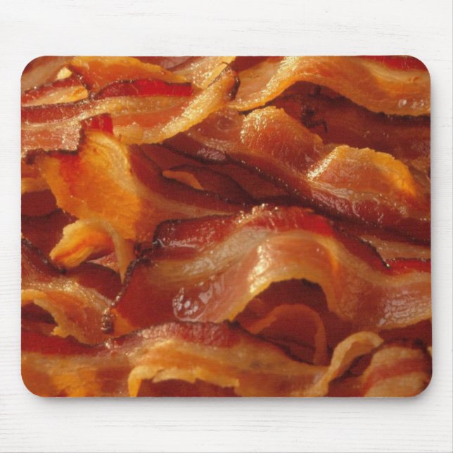 Mousepad Tapete do rato dos amantes do bacon (Frente)