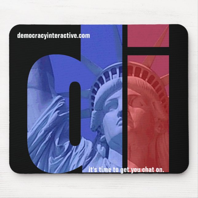 Mousepad Tapete do rato dos DI - preto (Frente)