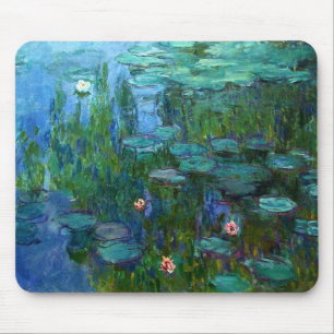 Mousepad Tapete do rato dos lírios de água de Monet