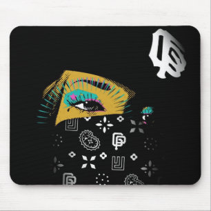 Mousepad "Tapete do rato dos olhos brilhantes"