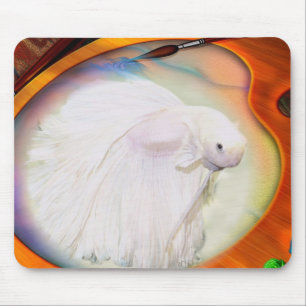 Mousepad Tapete do rato dos peixes de Betta