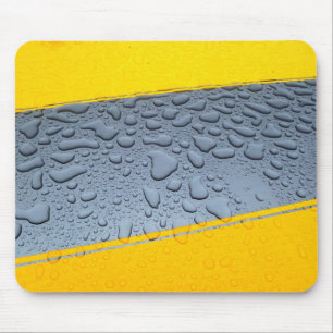 Mousepad Tapete do rato dos pingos de chuva