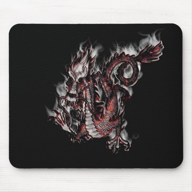 Mousepad TAPETE DO RATO - dragão de Smoke'n (Frente)