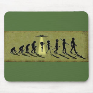 Mousepad Tapete do rato estrangeiro da evolução