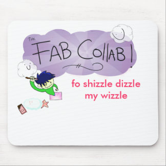 Mousepad tapete do rato fabuloso do collab