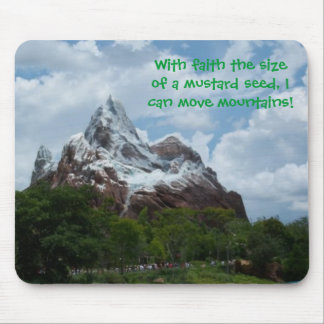 Mousepad Tapete do rato: Fé o tamanho de uma semente de