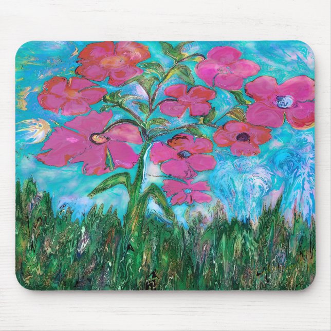 Mousepad Tapete do rato feliz do dia (Frente)