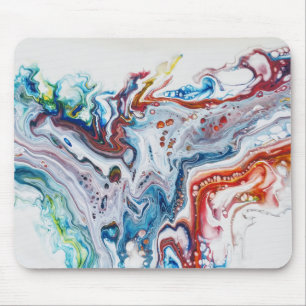 Mousepad Tapete do rato fluido original da arte