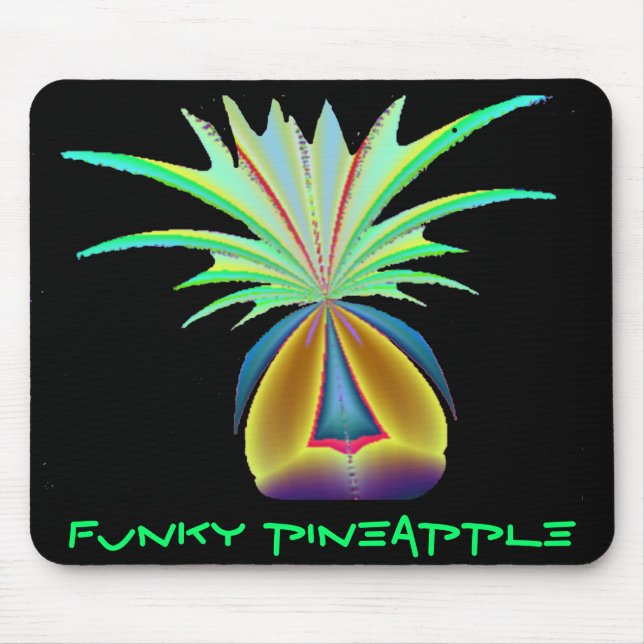 MOUSEPAD TAPETE DO RATO FUNKY DO ABACAXI (Frente)