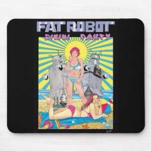 Mousepad Tapete do rato gordo do cartaz cinematográfico do