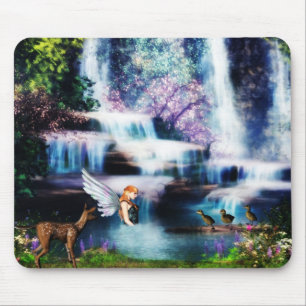 Mousepad Tapete do rato ideal feericamente da fantasia