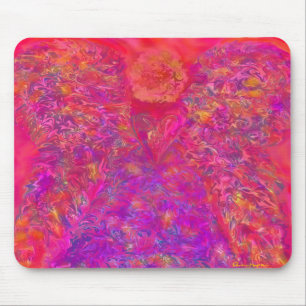Mousepad Tapete do rato leve do anjo do corpo