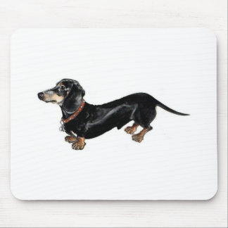 Mousepad tapete do rato longo do cão do dachshund