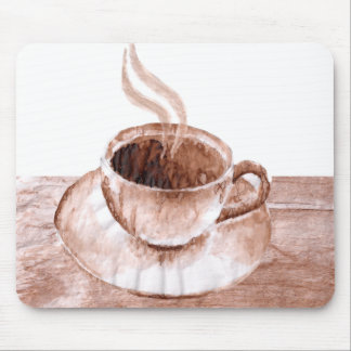 Mousepad tapete do rato manchado café