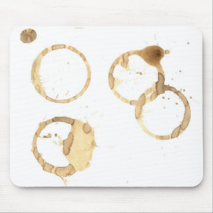 Mousepad Tapete do rato manchado café