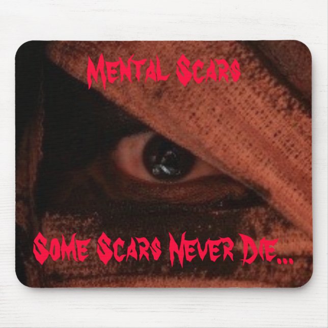 Mousepad Tapete do rato mental oficial do "olho" das (Frente)