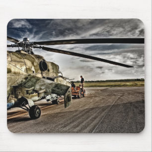 Mousepad Tapete do rato Mi-24 traseiro