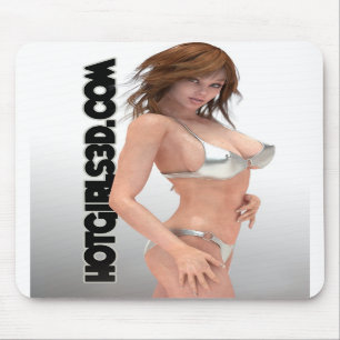 Mousepad Tapete do rato modelo do biquini