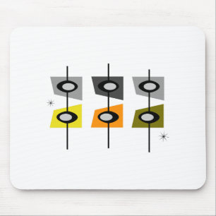 Mousepad TAPETE DO RATO moderno do meio século