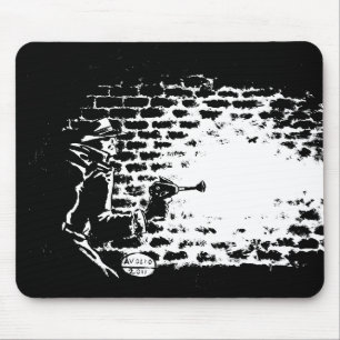 Mousepad Tapete do rato Noir de Raygun, trabalhos de arte